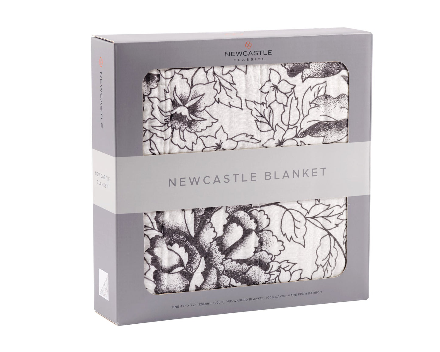 Floral Print Bamboo Blanket