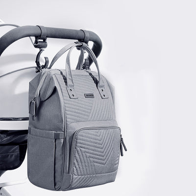 Quilted Diaper Bag Backpack
