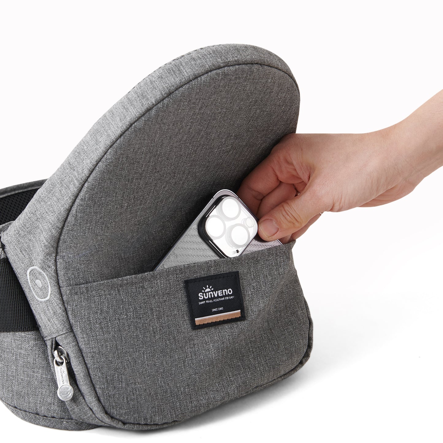 Collapsable Hipseat Baby Carrier