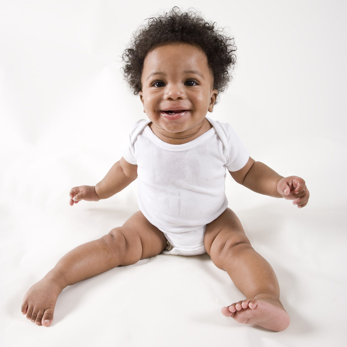 White Short Sleeve Onesies (2 Pack)