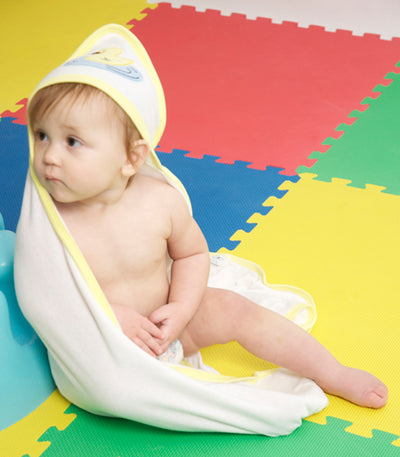 Baby Girl Hooded Bath Towels (2 Pack)