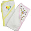 Baby Girl Hooded Bath Towels (2 Pack)