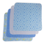 Blue Flannel Blanket (4 pack)