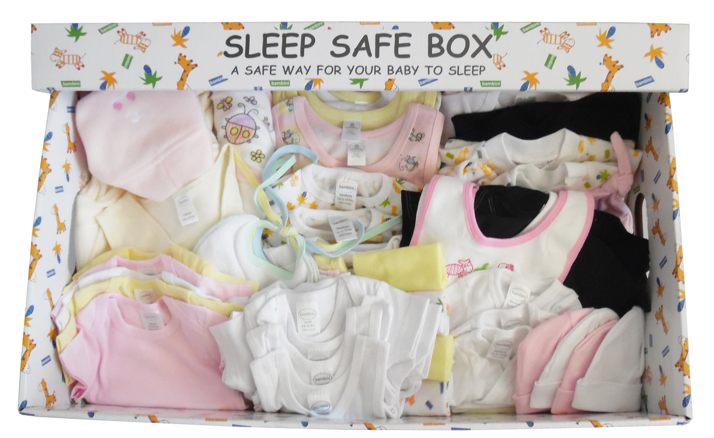 The GIRLS Baby Starter Gift Set (88 Pieces)