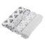 Monochrome Bamboo Swaddles (4 Pack)