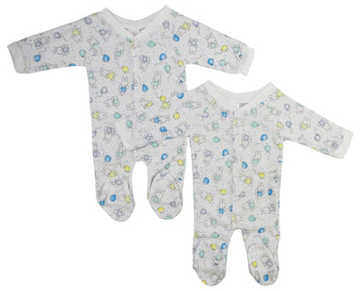Footie Onesies (Pack of 2)