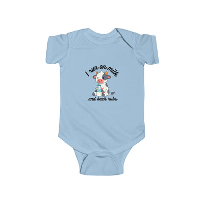 Baby Runs on Milk Onesie