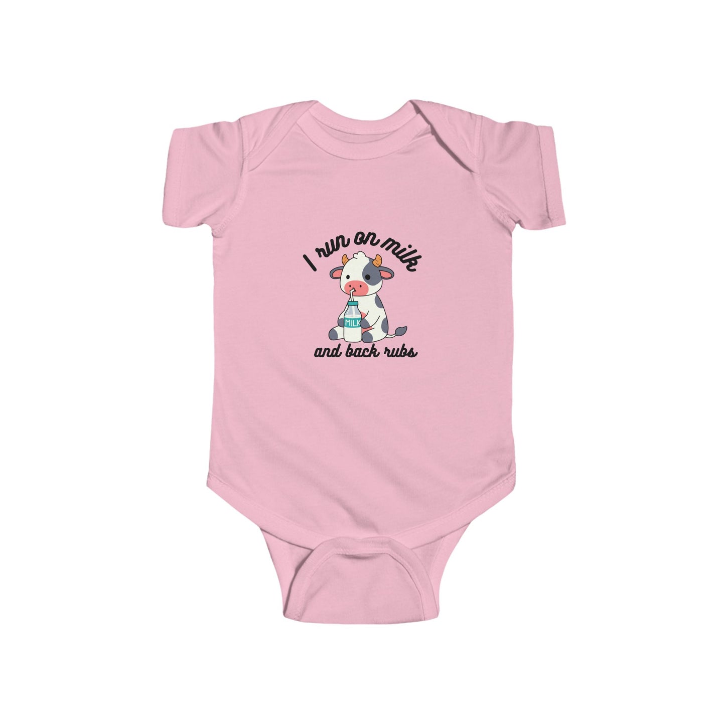 Baby Runs on Milk Onesie
