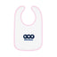 Belleubleu Bib with Contrast Trim, Cute Toddler Feeding Bib, Gifts for New Parents, Baby Shower Essentials, Everyday Feeding Bib