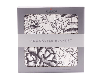 Floral Print Bamboo Blanket