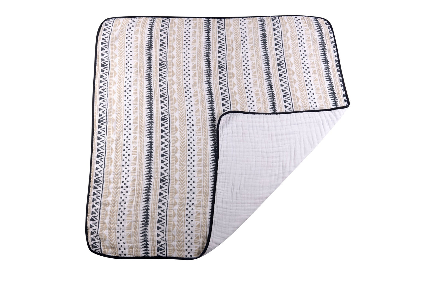 Pyramids Designed Cotton Blanket