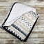 Pyramids Designed Cotton Blanket