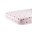 Primrose Indigo Cotton Crib Sheet