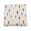 Lavender and White Blanket