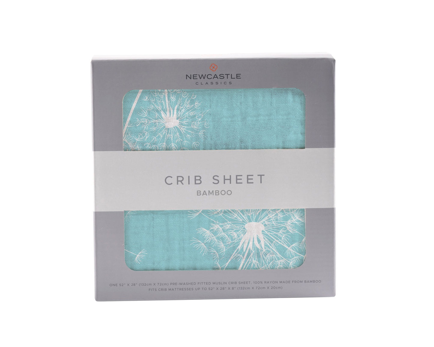 Dandelion Seeds Bamboo Crib Sheet