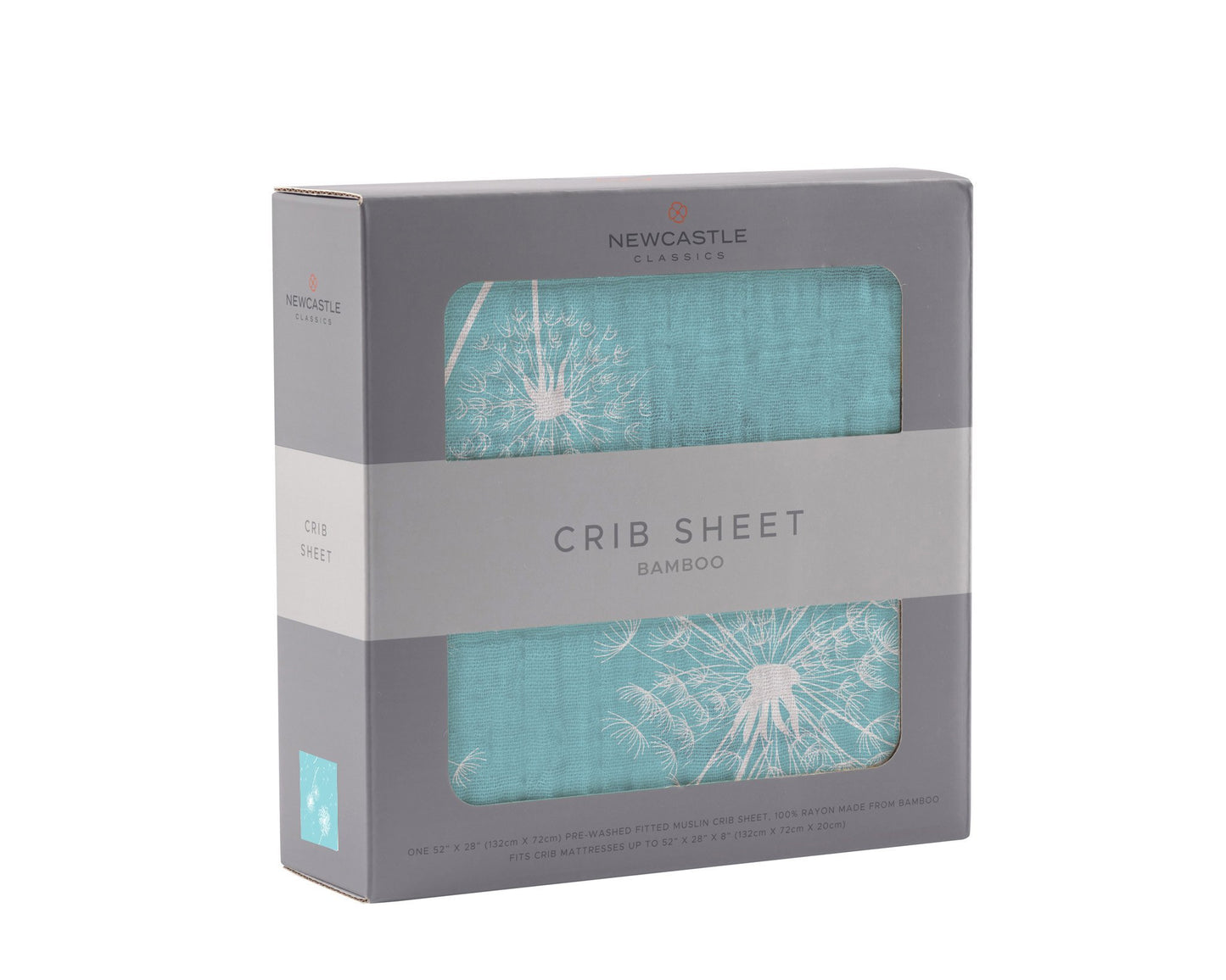 Dandelion Seeds Bamboo Crib Sheet