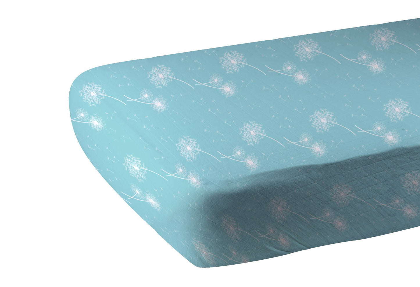 Dandelion Seeds Bamboo Crib Sheet