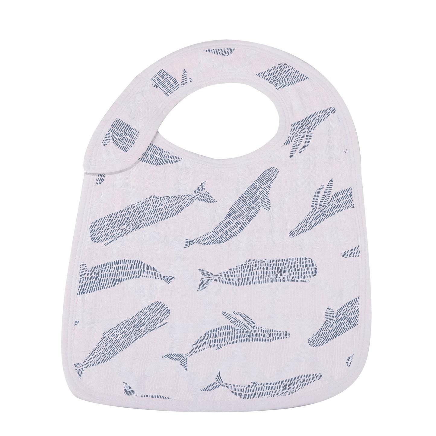 Ocean Tides Themed Bamboo Snap Bibs (3 Pack)