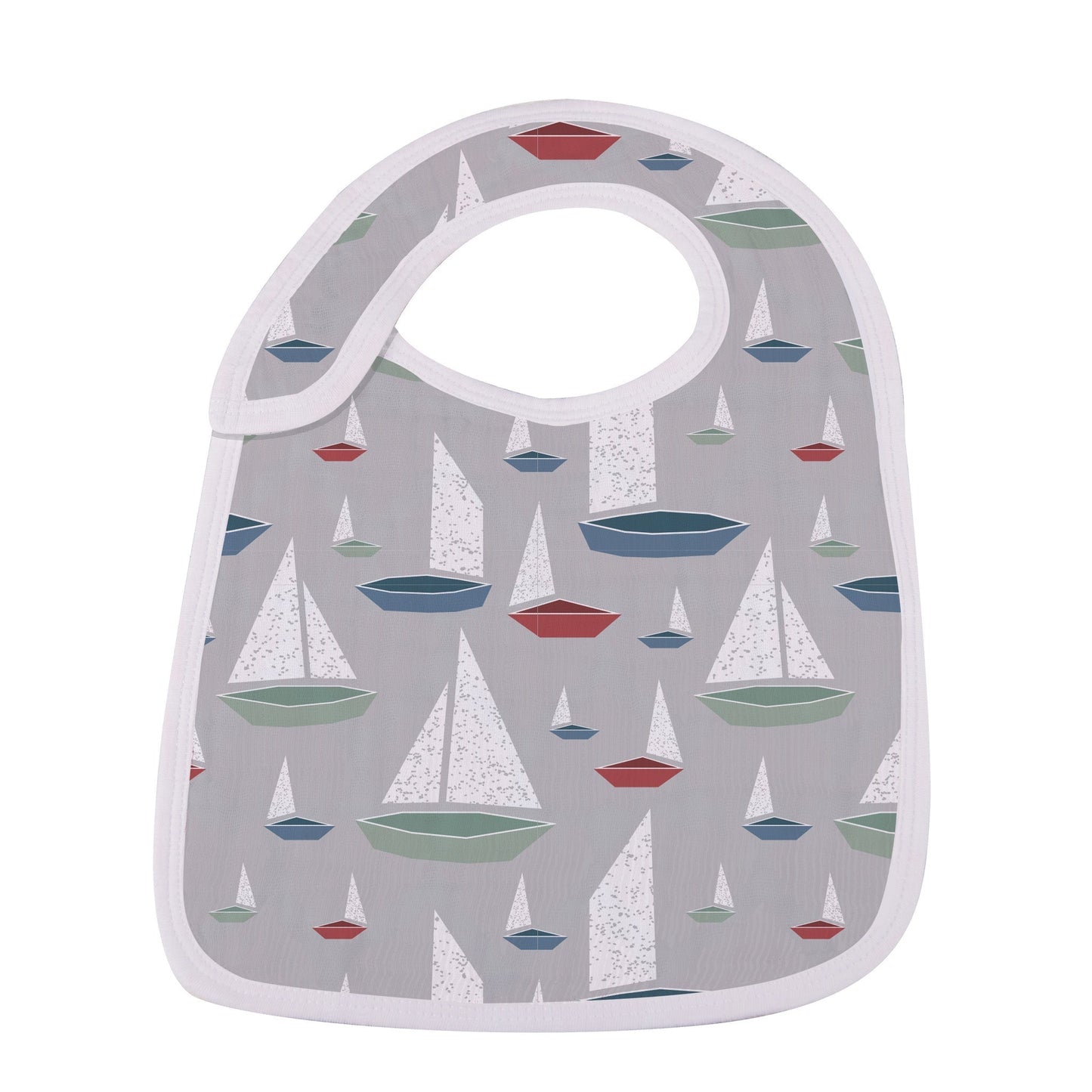 Ocean Tides Themed Bamboo Snap Bibs (3 Pack)