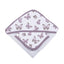 Butterflies Cotton Hooded Towel and Washcloth Set