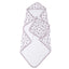 Butterflies Cotton Hooded Towel and Washcloth Set