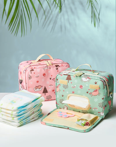 On-the-Go Waterproof Changing Diaper Bag