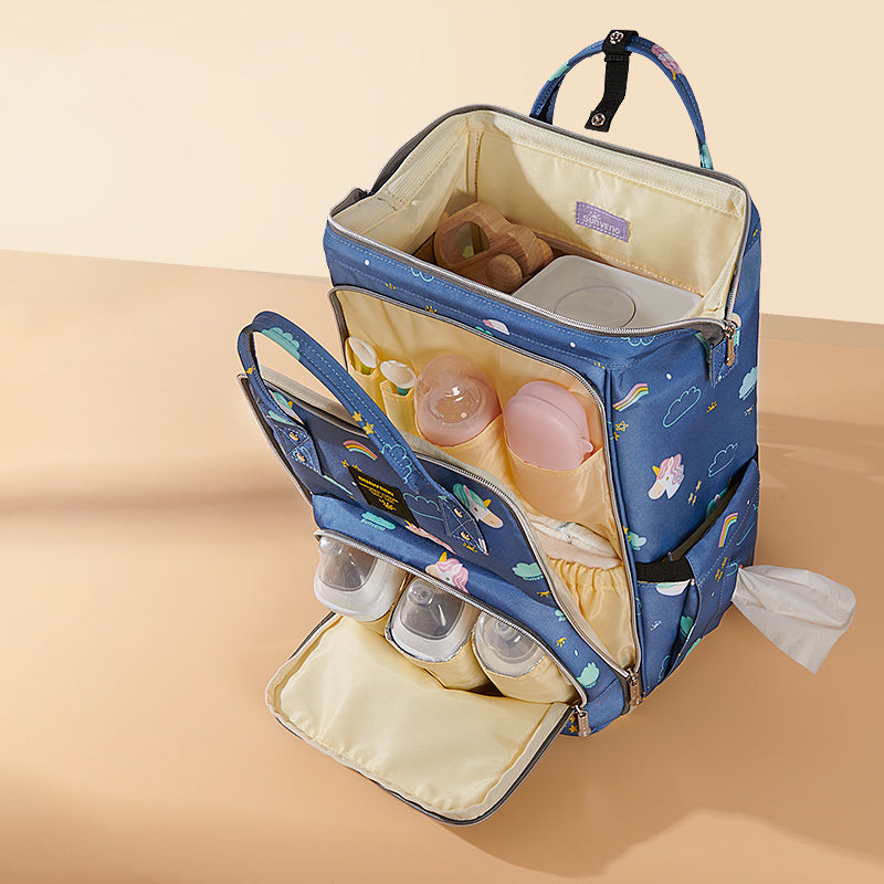Expandable Traveler's Diaper Backpack