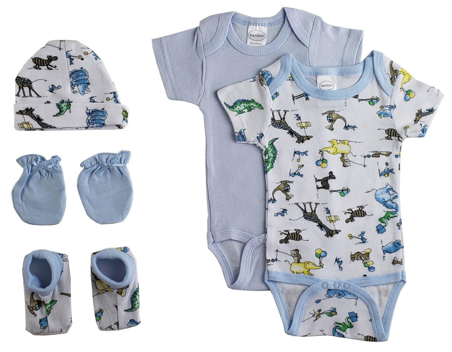 Newborn Boy Baby Shower Gift (5 Pieces)