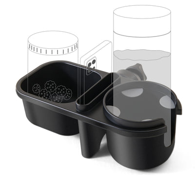 3-in-1 Stroller Cup Holder Organizer