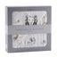 Lion, Rhinos, and Elephants Bamboo Blanket