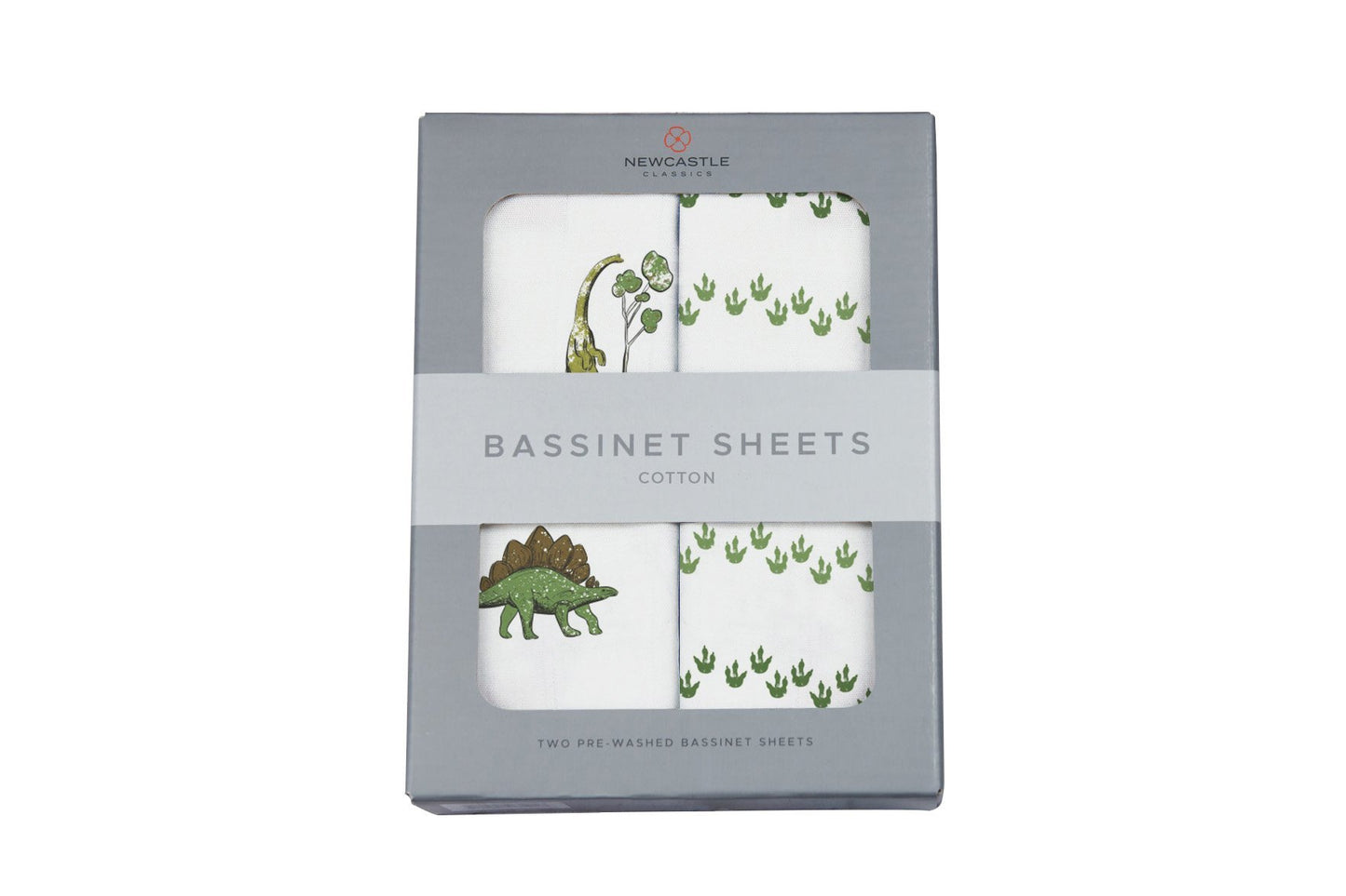 Dinosaur Cotton Bassinet Sheets