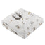 Lion, Rhinos, and Elephants Bamboo Blanket