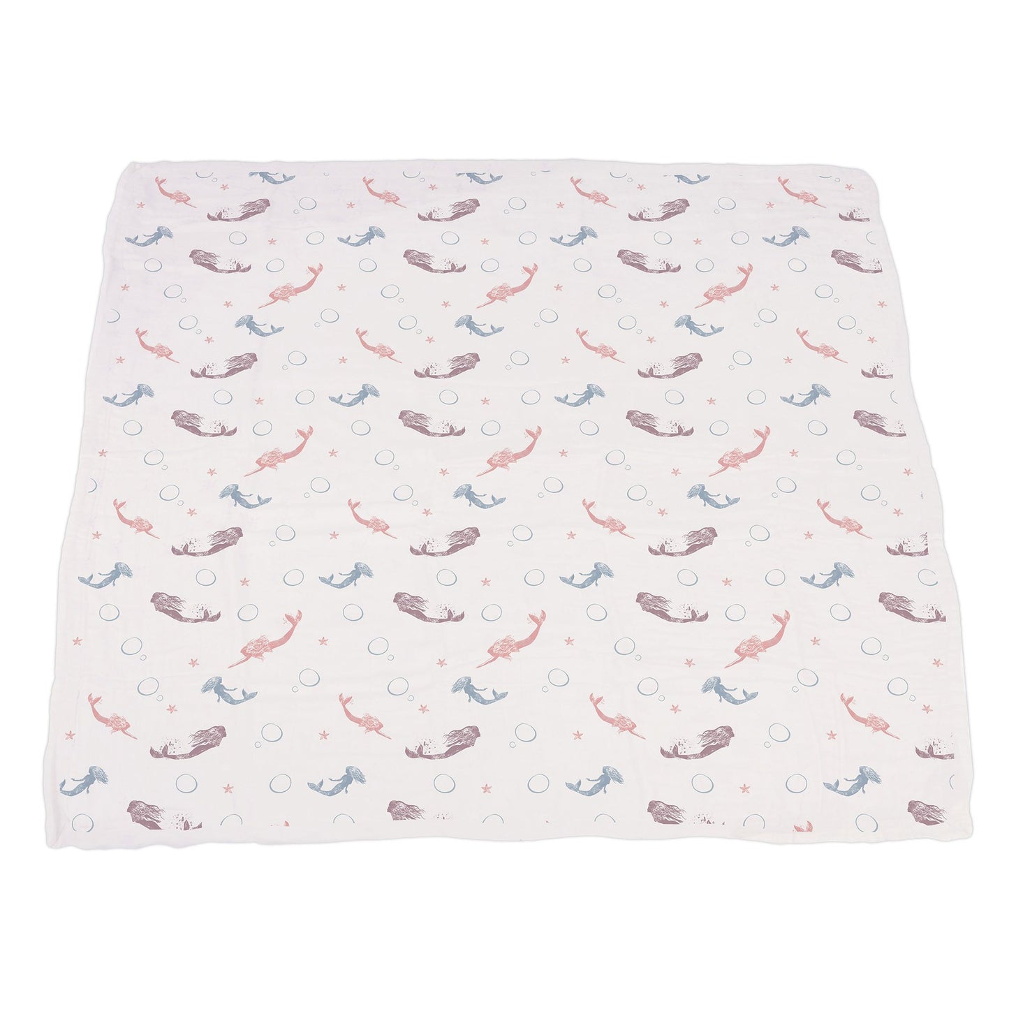 Mermaids and Scales Bamboo Blanket
