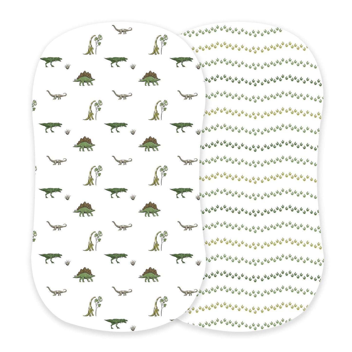 Dinosaur Cotton Bassinet Sheets
