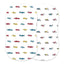 Vintage Muscle Cars and Vintage Motorcycles Bamboo Changing Pad
